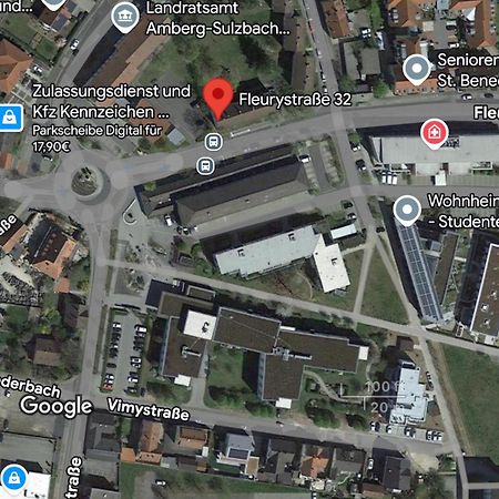 Am Fleurystr, All New, Komfortabel, Zentral In Amberg!!! Kültér fotó
